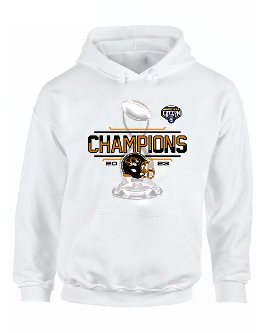 Official Mizzou Tigers Victory Locker Room 2023 Cotton Bowl Hoodie Naleth